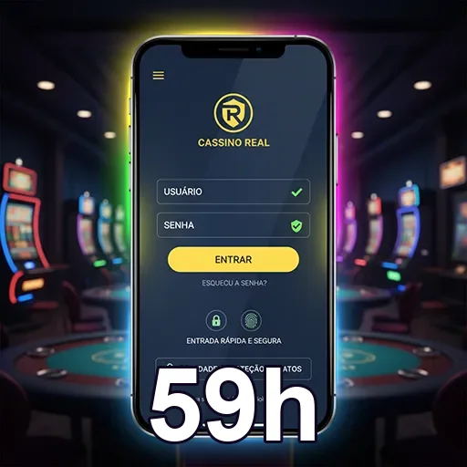 Acesse a plataforma 59h com login ágil no celular - 59h
