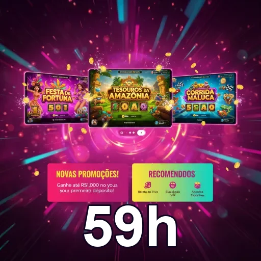 Tela de Pix rápido e seguro no 59h