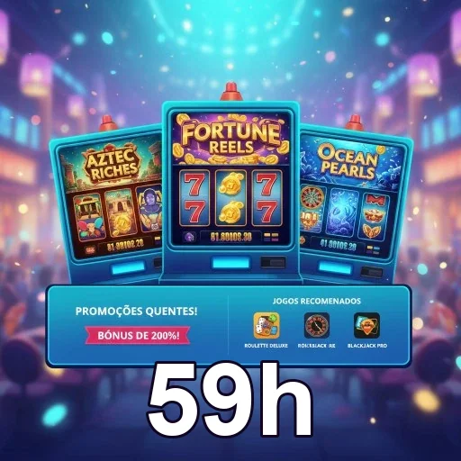 Celular com login rápido na plataforma 59h mobile